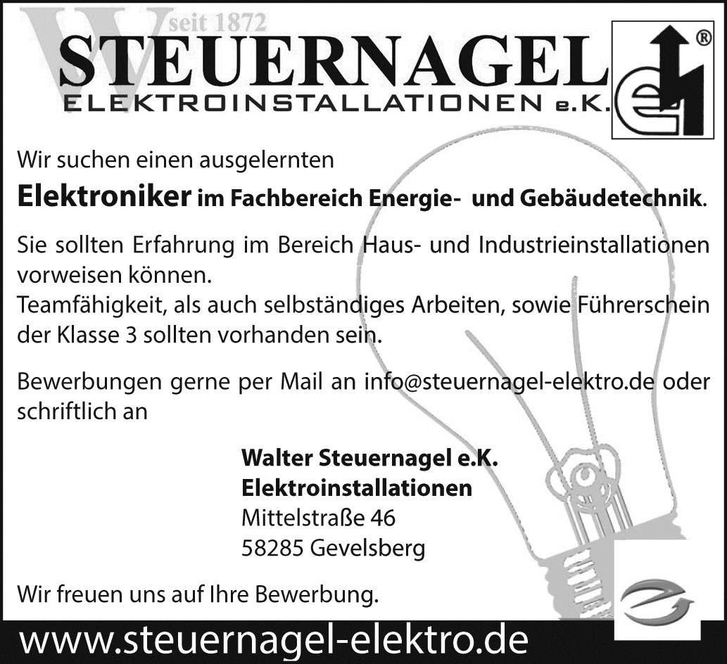 Stellenanzeige
