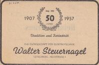 April 1957 - 50. Jahre Steuernagel 